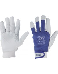 guanto HOBBY LEATHER fiore incrociato 10 paia
