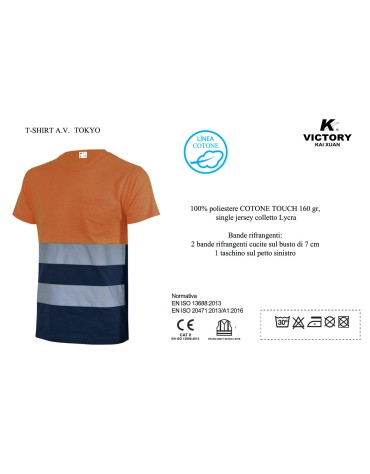 t-shirt TOKYO alta visibilita'