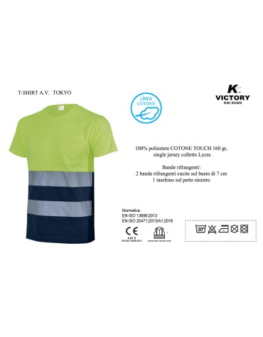 t-shirt TOKYO alta visibilita'