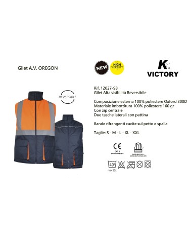 Gilet alta visibilita' OREGON