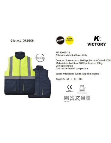 Gilet alta visibilita' OREGON