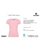 t-shirt donna JAMAICA 100% cotone