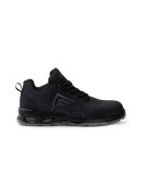 Scarpe da Lavoro Sportive, Leggere, Impermeabili S3S Ulmus Puntale in Fibra di Vetro, Suola in Poliuretano, Traspiranti, Nero