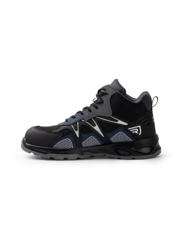 Scarpe Antinfortunistiche Alte, Sportive, Giskan S3S, Puntale in Fibra di Vetro, Suola in Poliuretano