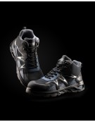 Scarpe Antinfortunistiche Alte, Sportive, Giskan S3S, Puntale in Fibra di Vetro, Suola in Poliuretano