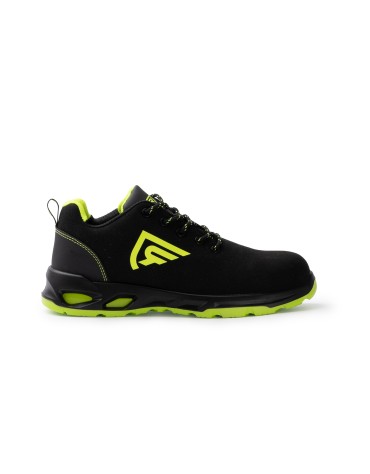 Scarpe Antinfortunistiche Sportive, Ceryson S3S, Puntale in Fibra di Vetro, Microfibra Nabuk Idrorepellente